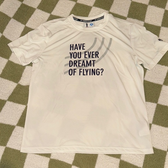 PRADA North Sails White Graphic Tee